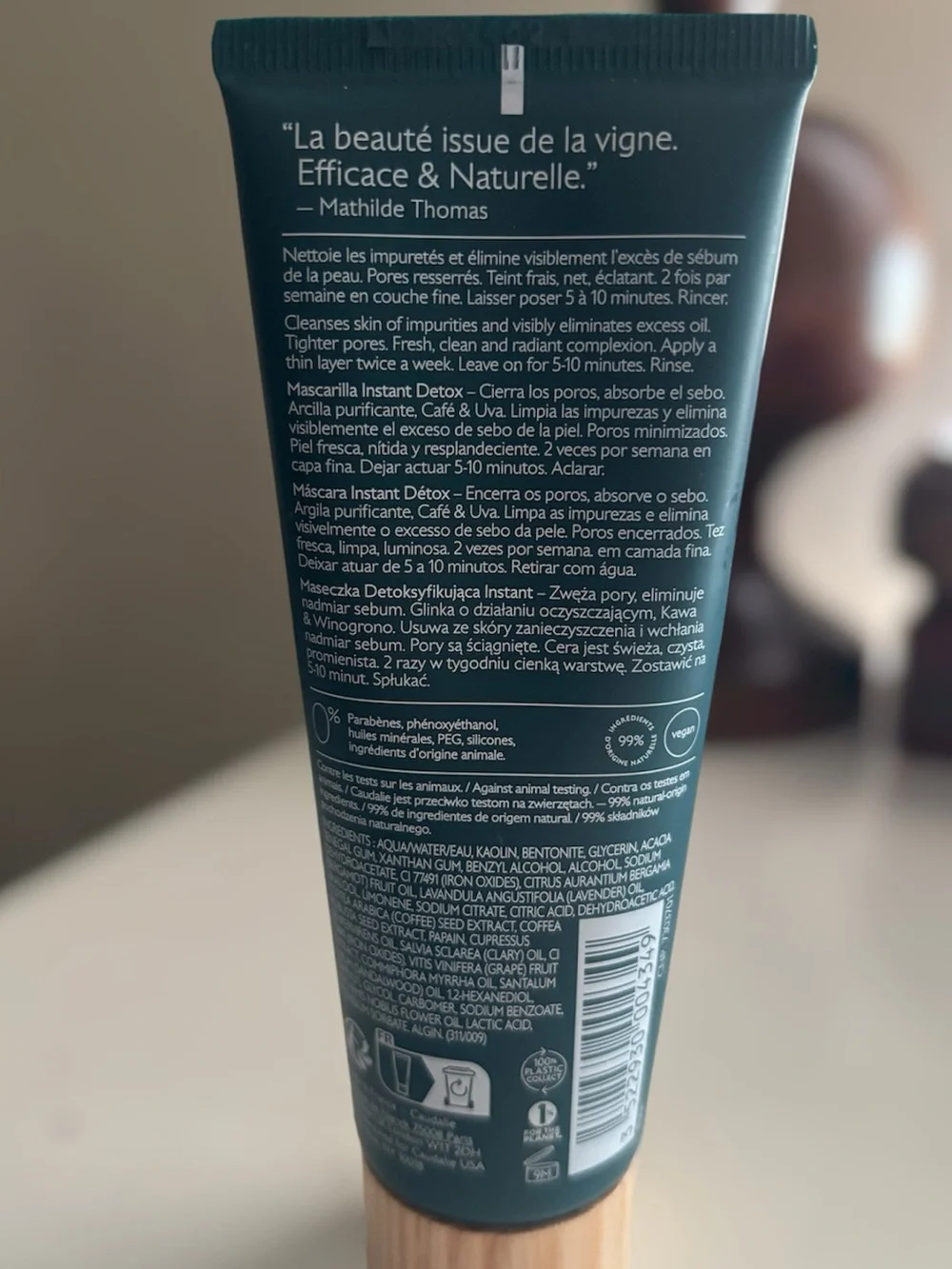 NEW Caudalie Paris Instant Detox Mask